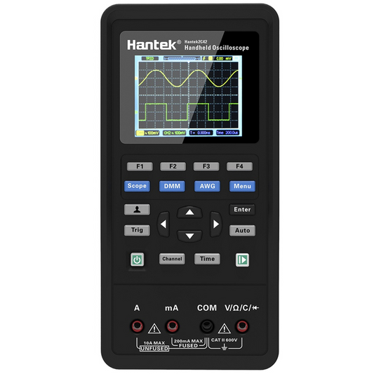 Hantek 2C42 Handheld oscilloscope Multimeter 2-in-1 Multifunction tester 2CH+DMM 40MHz range