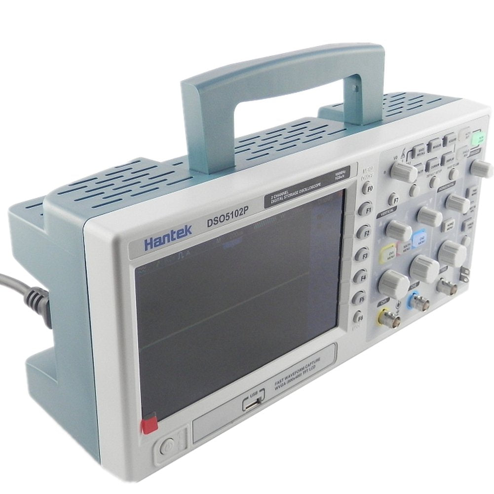 Hantek DSO5102P Digital Storage Oscilloscope USB 100MHz 1GSa/s 40K,2 Channel,2CH