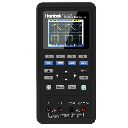 Hantek 2C72 Handheld oscilloscope 70MHz multimeter 2CH+DMM 2-in-1 multifunction tester