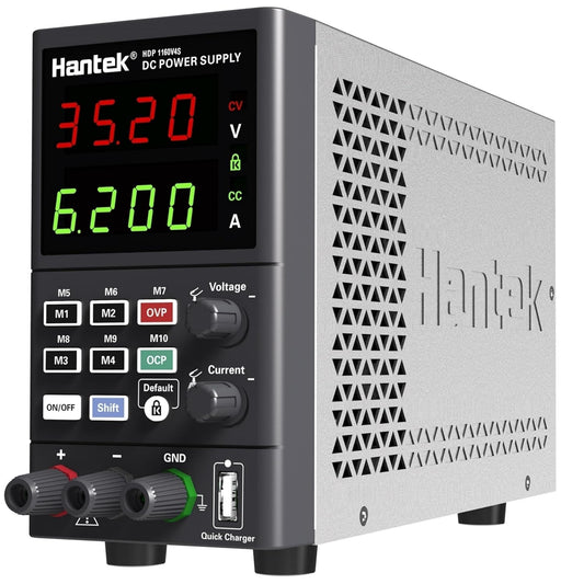 Hantek HDP1160V4S Programmable DC Power Supply 160V 4A 10mV/1mA 4-Digits Display Input 230V/115V Storage Functions up to 10 Groups
