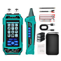 ET738 Abestop 2 in 1 Network Cable Tester with Digital Multimeter Functions Design of 6dBm to 70dBm Optical Power Meter with 3.2" LCD