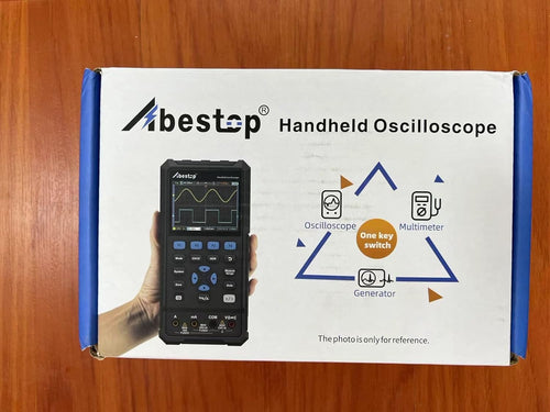 70MHz Digital Oscilloscope 3 in 1 Functions Oscilloscope + Multimeter + Generator/Signal Source with 2+1 Channels